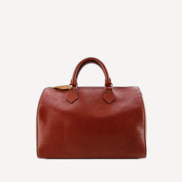 Speedy Handbag Epi Leather 30 satchel