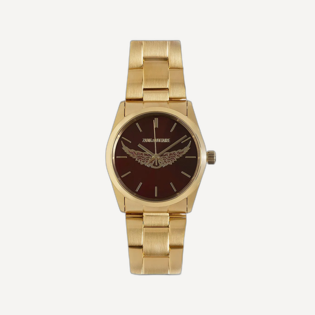 Wings steel watch